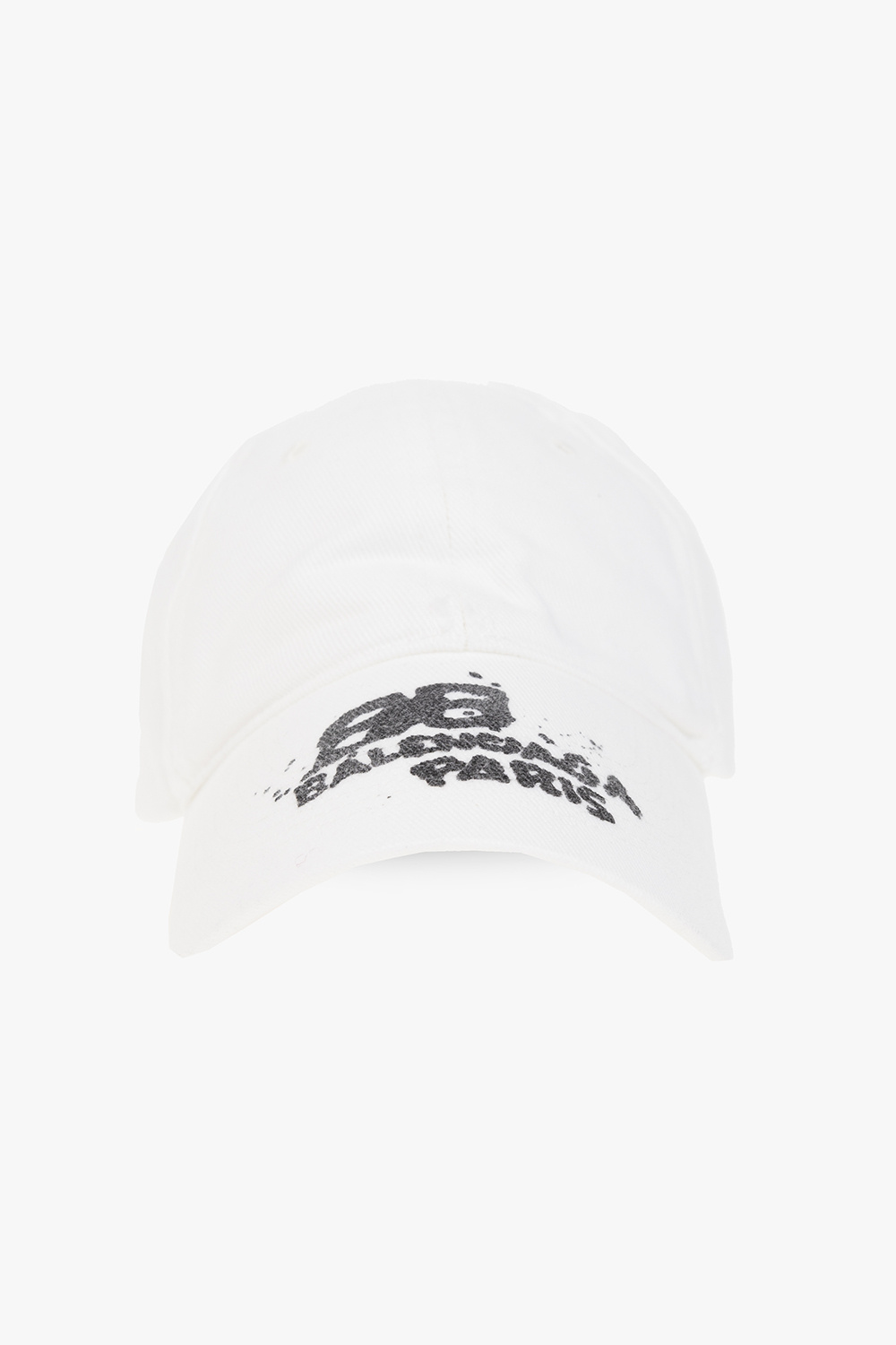 Balenciaga white sale baseball cap